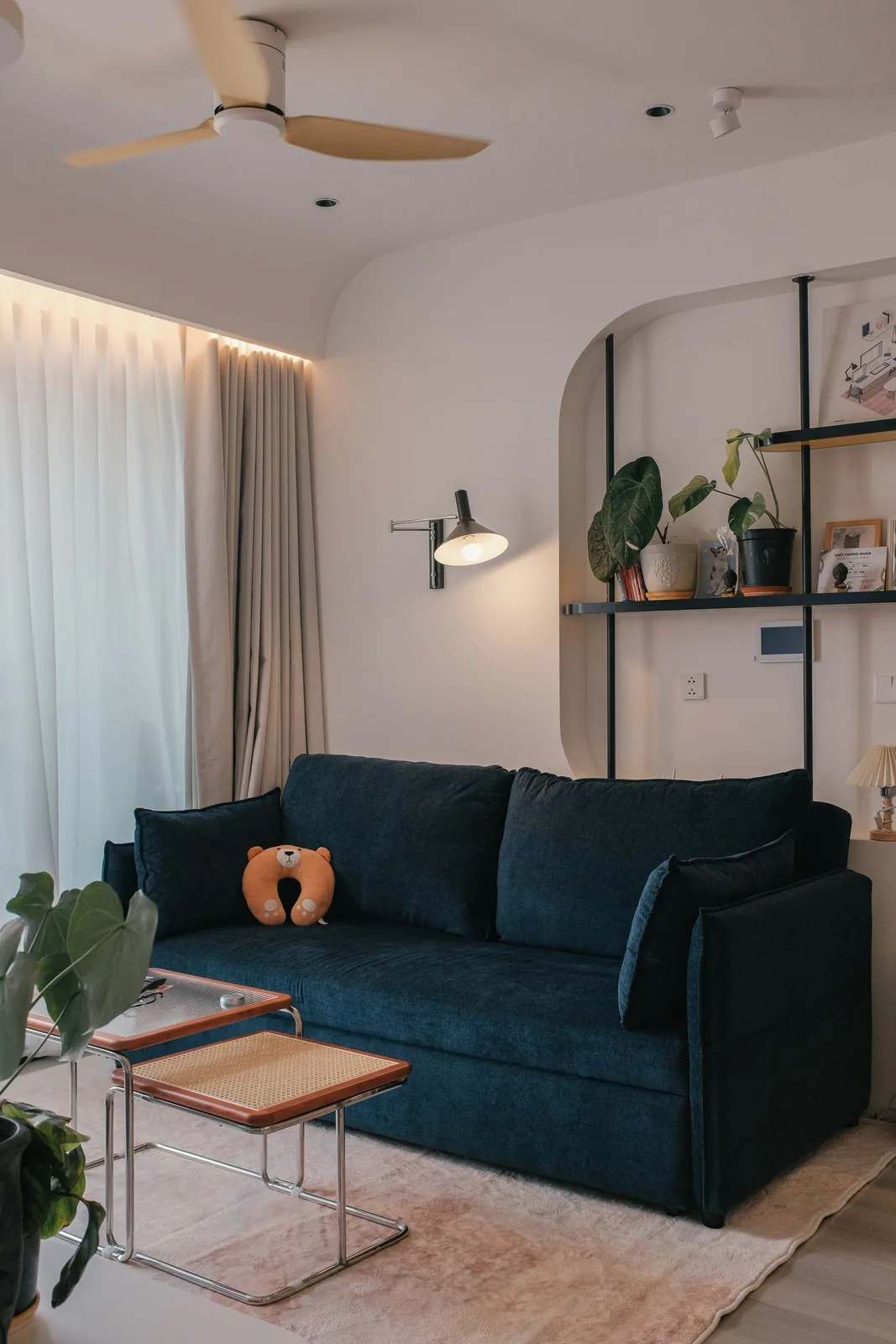 New high-efficiency air conditioner installation