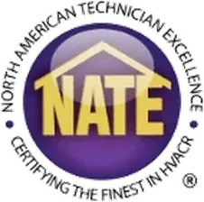 NATE Certified HVAC technicians